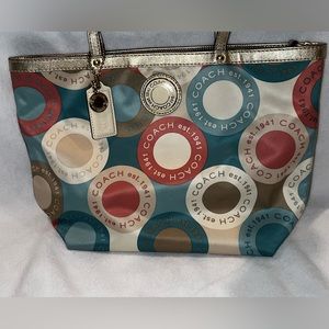 Coach Soho Sateen Tote (F19196)